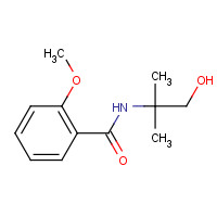 74201-13-1 N-(2-Hydroxy-1,1-dimethylethyl)-2-methoxybenzenecarboxamide chemical structure