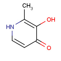 17184-19-9 3-Hydroxy-2-methyl-4(1H)-pyridinone chemical structure