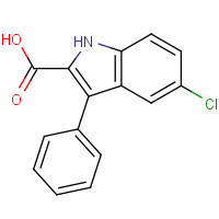 21139-31-1 5-Chloro-3-phenyl-1H-indole-2-carboxylic acid chemical structure