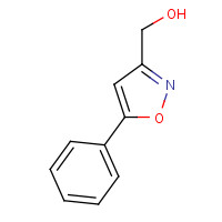 1619-37-0 (5-Phenyl-3-isoxazolyl)methanol chemical structure