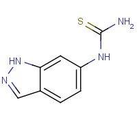 99055-55-7 N-(1H-Indazol-6-yl)thiourea chemical structure