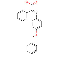 126582-18-1 3-[4-(Benzyloxy)phenyl]-2-phenylacrylic acid chemical structure