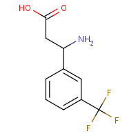 143438-91-9 3-Amino-3-[3-(trifluoromethyl)phenyl]-propanoic acid chemical structure