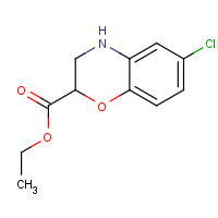 68281-43-6 Ethyl 6-chloro-3,4-dihydro-2H-1,4-benzoxazine-2-carboxylate chemical structure