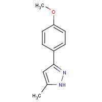 23263-96-9 Methyl 4-(5-methyl-1H-pyrazol-3-yl)phenyl ether chemical structure