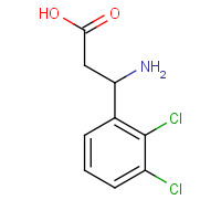 117391-56-7 3-Amino-3-(2,3-dichlorophenyl)propanoic acid chemical structure