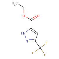 129768-30-5 Ethyl 3-(trifluoromethyl)-1H-pyrazole-5-carboxylate chemical structure