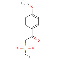 27918-36-1 1-(4-Methoxyphenyl)-2-(methylsulfonyl)-1-ethanone chemical structure