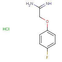 318951-78-9 2-(4-Fluorophenoxy)ethanimidamide hydrochloride chemical structure