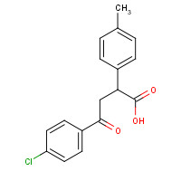 70596-90-6 4-(4-Chlorophenyl)-2-(4-methylphenyl)-4-oxobutanoic acid chemical structure