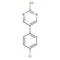 31408-24-9 5-(4-Chlorophenyl)-2-pyrimidinethiol chemical structure
