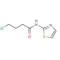 37762-99-5 4-Chloro-N-(1,3-thiazol-2-yl)butanamide chemical structure