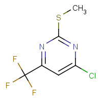 16097-63-5 4-Chloro-2-(methylsulfanyl)-6-(trifluoromethyl)-pyrimidine chemical structure
