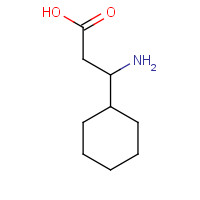 91383-14-1 3-Amino-3-cyclohexylpropanoic acid chemical structure