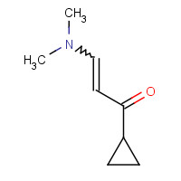 21666-68-2 1-Cyclopropyl-3-(dimethylamino)-2-propen-1-one chemical structure