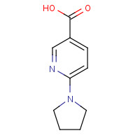 210963-95-4 6-(1-Pyrrolidinyl)nicotinic acid chemical structure