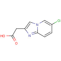 59128-13-1 2-(6-Chloroimidazo[1,2-a]pyridin-2-yl)acetic acid chemical structure