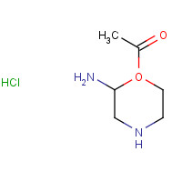 24152-96-3 2-Amino-1-morpholino-1-ethanone hydrochloride chemical structure