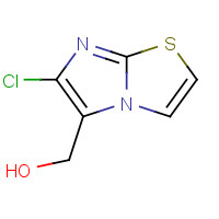 24918-13-6 (6-Chloroimidazo[2,1-b][1,3]thiazol-5-yl)methanol chemical structure