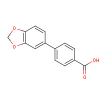193151-97-2 4-(1,3-Benzodioxol-5-yl)benzenecarboxylic acid chemical structure