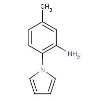 59194-21-7 5-Methyl-2-(1H-pyrrol-1-yl)aniline chemical structure