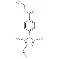 52034-37-4 Ethyl 4-(3-formyl-2,5-dimethyl-1H-pyrrol-1-yl)-benzenecarboxylate chemical structure
