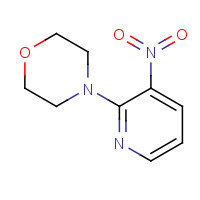 24255-27-4 4-(3-Nitro-2-pyridinyl)morpholine chemical structure