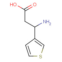 94333-62-7 3-Amino-3-(3-thienyl)propanoic acid chemical structure