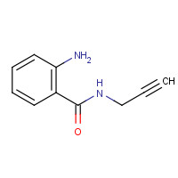 4943-83-3 2-Amino-N-(2-propynyl)benzenecarboxamide chemical structure