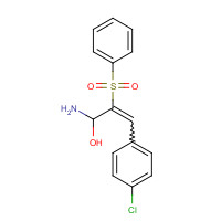50709-88-1 3-(4-Chlorophenyl)-2-(phenylsulfonyl)acrylonitrile chemical structure