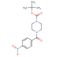 509073-62-5 tert-Butyl 4-(4-nitrobenzoyl)tetrahydro-1(2H)-pyrazinecarboxylate chemical structure