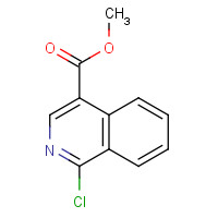 37497-86-2 Methyl 1-chloro-4-isoquinolinecarboxylate chemical structure