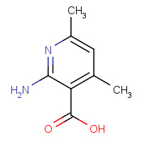 106837-89-2 2-Amino-4,6-dimethylnicotinic acid chemical structure