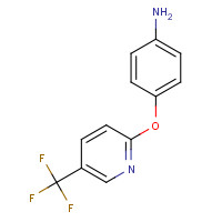 71422-81-6 4-{[5-(Trifluoromethyl)-2-pyridinyl]oxy}aniline chemical structure