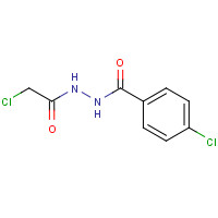 50677-27-5 4-Chloro-N'-(2-chloroacetyl)benzenecarbohydrazide chemical structure