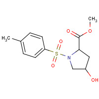 16257-57-1 Methyl 4-hydroxy-1-[(4-methylphenyl)sulfonyl]-2-pyrrolidinecarboxylate chemical structure