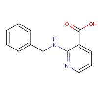 33522-80-4 2-(Benzylamino)nicotinic acid chemical structure