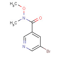 183608-47-1 5-Bromo-N-methoxy-N-methylnicotinamide chemical structure