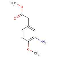 63304-82-5 Methyl 2-(3-amino-4-methoxyphenyl)acetate chemical structure