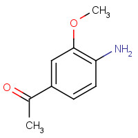 22106-40-7 1-(4-Amino-3-methoxyphenyl)-1-ethanone chemical structure