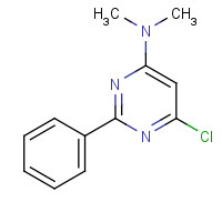 58514-86-6 N-(6-Chloro-2-phenyl-4-pyrimidinyl)-N,N-dimethylamine chemical structure