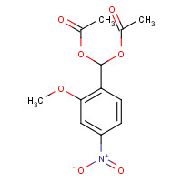 198821-77-1 (Acetyloxy)(2-methoxy-4-nitrophenyl)methyl acetate chemical structure