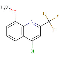 41192-89-6 4-Chloro-8-methoxy-2-(trifluoromethyl)quinoline chemical structure