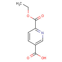 17874-78-1 6-(Ethoxycarbonyl)nicotinic acid chemical structure