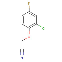 24115-19-3 2-(2-Chloro-4-fluorophenoxy)acetonitrile chemical structure