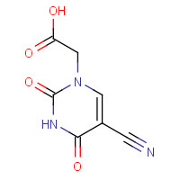 56673-29-1 2-[5-Cyano-2,4-dioxo-3,4-dihydro-1(2H)-pyrimidinyl]acetic acid chemical structure