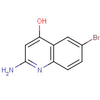 123420-09-7 2-Amino-6-bromo-4-quinolinol chemical structure