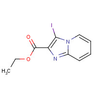 292858-07-2 Ethyl 3-iodoimidazo[1,2-a]pyridine-2-carboxylate chemical structure