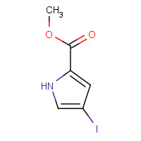 40740-41-8 Methyl 4-iodo-1H-pyrrole-2-carboxylate chemical structure