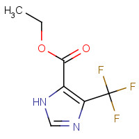 55942-41-1 Ethyl 4-(trifluoromethyl)-1H-imidazole-5-carboxylate chemical structure